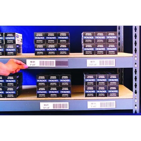 Aigner Index 6W X 1H Magnetic Label Holders, 12PK M11